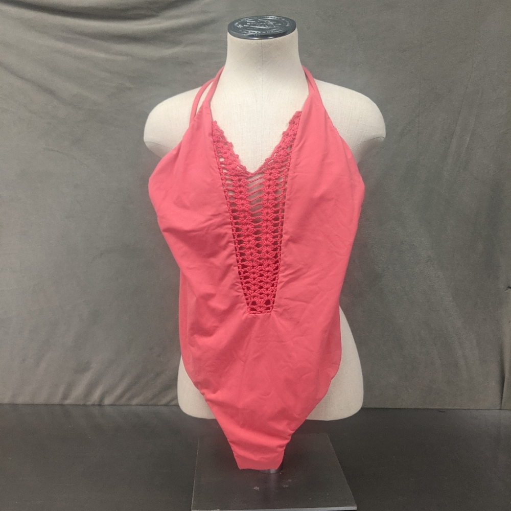 Billabong Coral One-Piece Swimsuit L But Would Fit M Or S